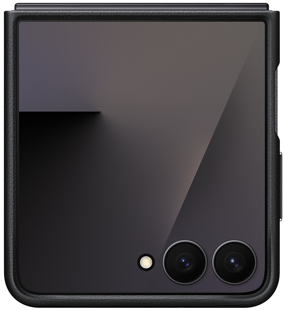 Capa Dobrável Vegana Galaxy Z Flip7 (Preto) - SAMSUNG