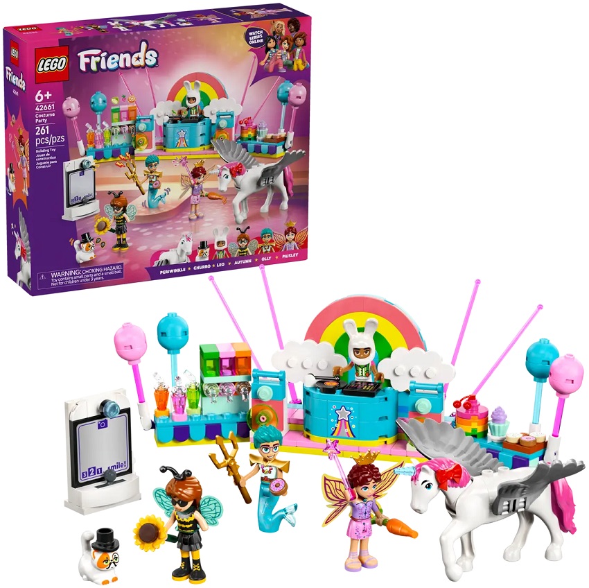 LEGO Friends: Festa de Disfarces c/ Unicórnio e Fada - LEGO