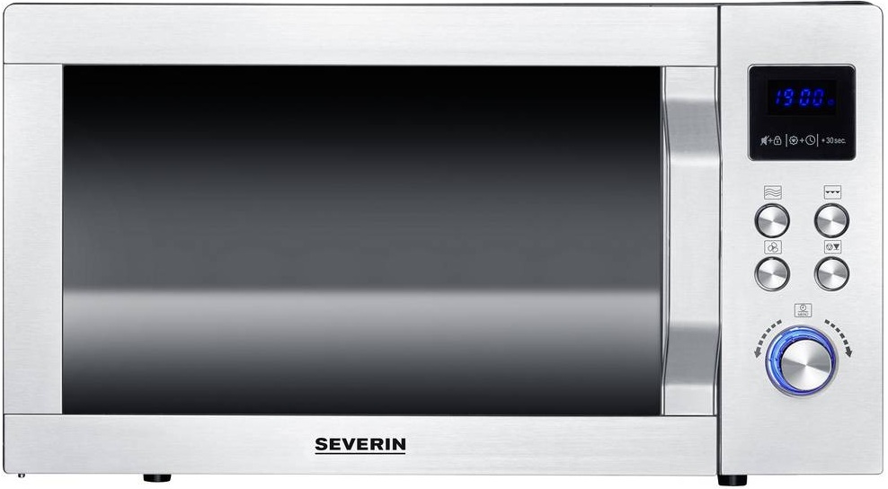 Microondas c/ Grill 900W 25L MW 7777 (Preto/Inox) - SEVERIN