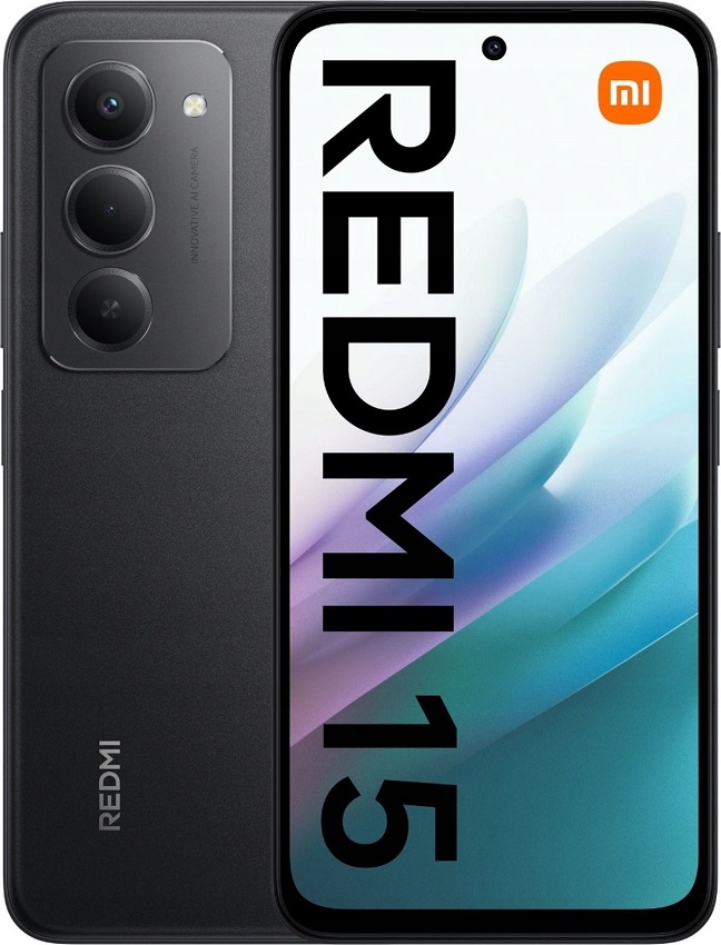Smartphone Xiaomi Redmi 15 4G 6.9 8GB/256GB Dual SIM (Midnight Black)