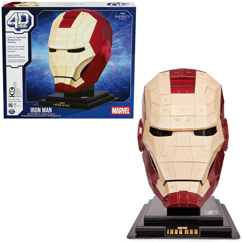 FDP Puzle 4d Marvel Máscara Iron Man - SPIN MASTER