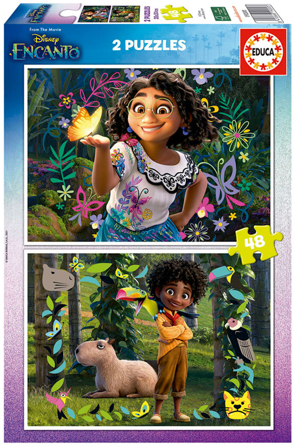 2x Puzzle 48 Encanto Disney - EDUCA