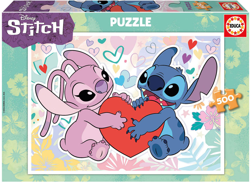 Puzzle 500 Disney Stitch - EDUCA