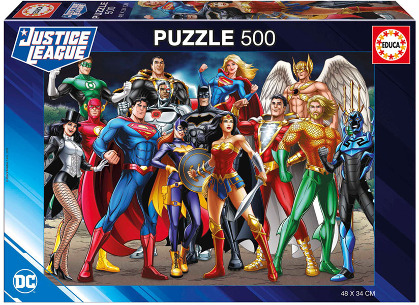 Puzzle 500 Justice League DC Comics - EDUCA