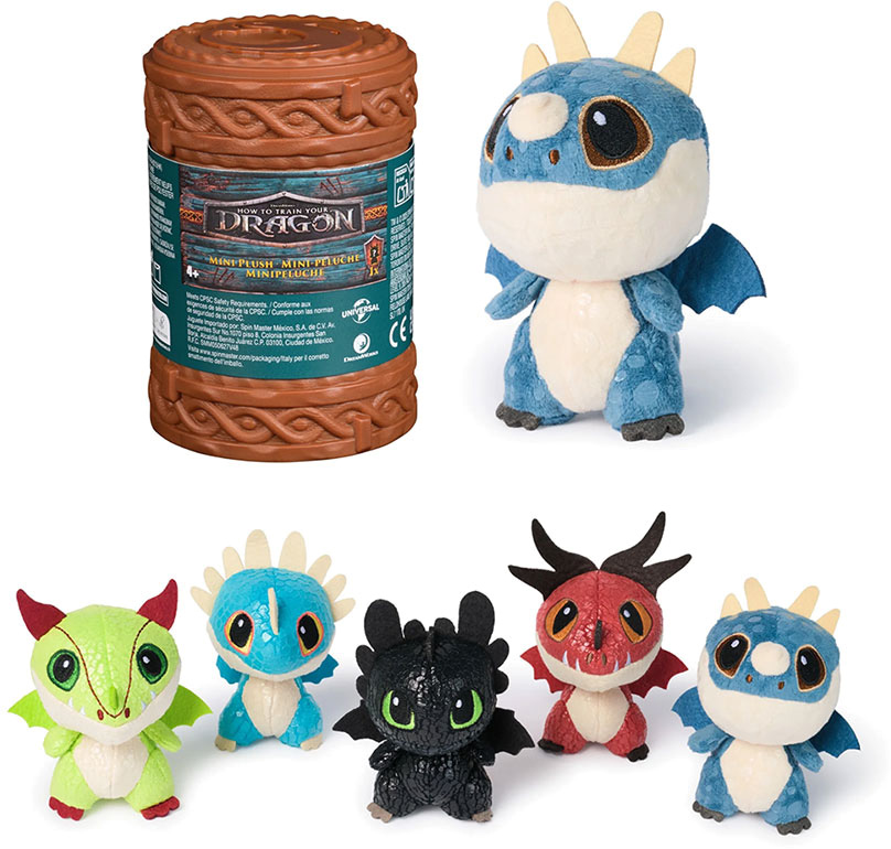 Dragon Sortido de Dragões Mini Peluches - SPIN MASTER