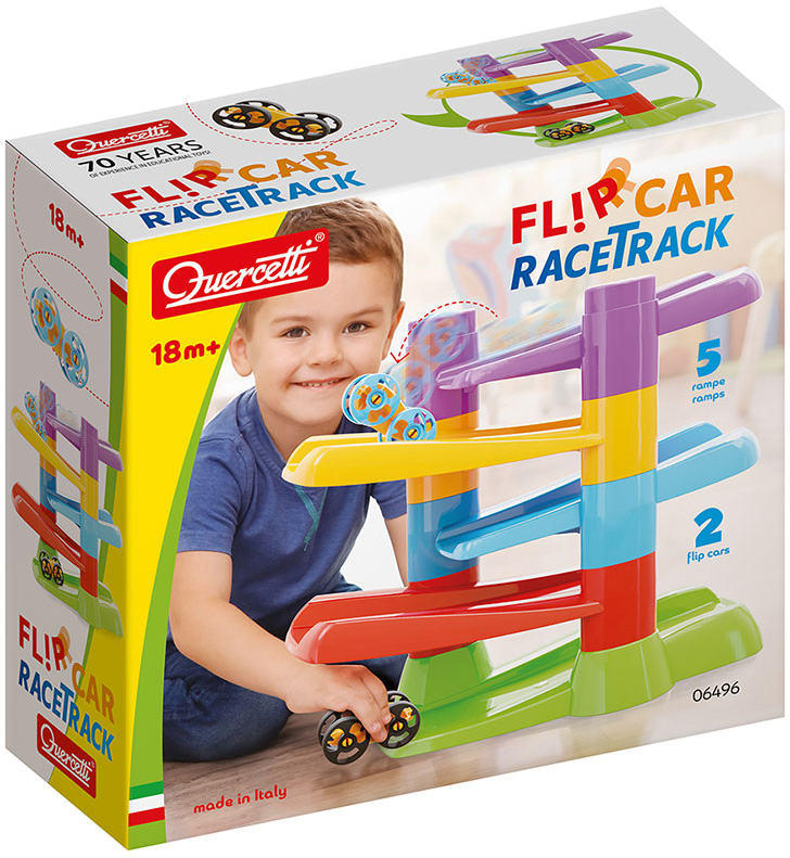 Pista Divertida Flip Car Race - QUERCETTI