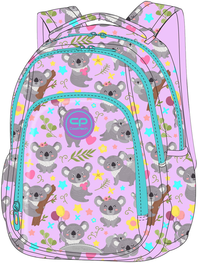 Mochila Strike Koala Flores - COOLPACK