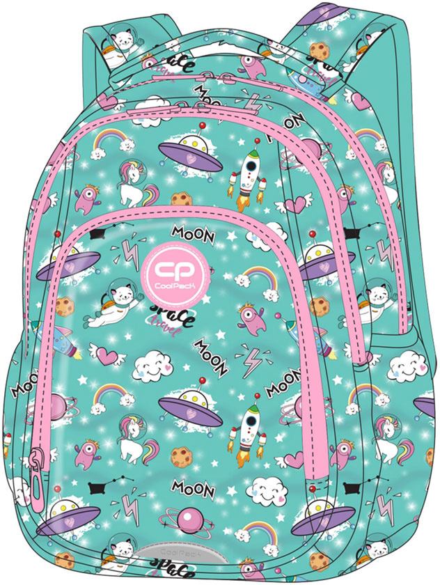 Mochila Strike Pastel Space - COOLPACK