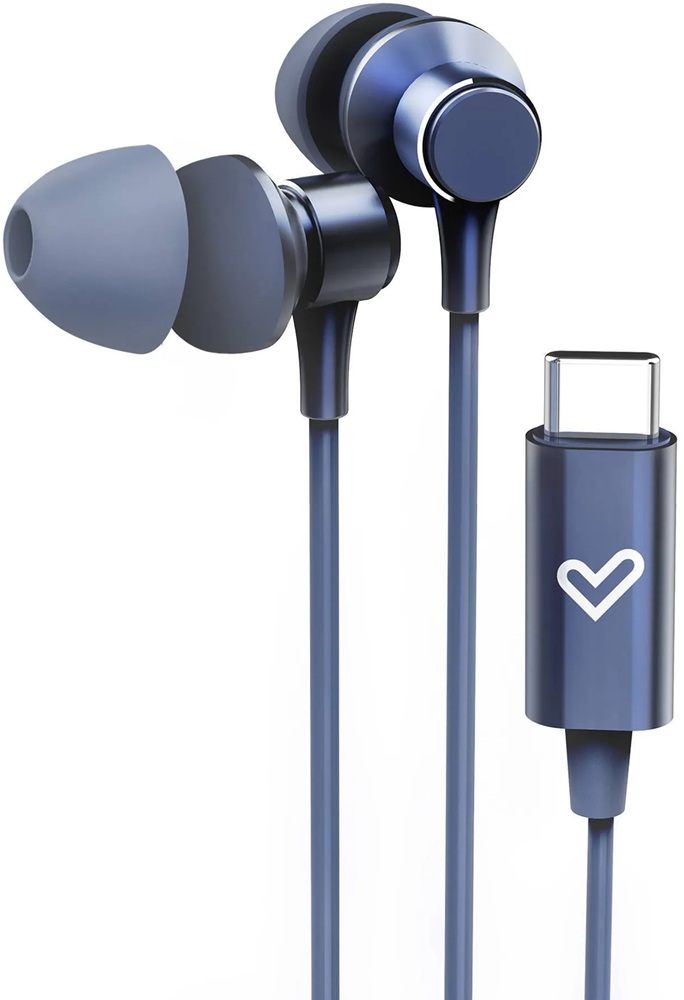 Auriculares Metallized c/ Fios (Azul) - ENERGY SISTEM
