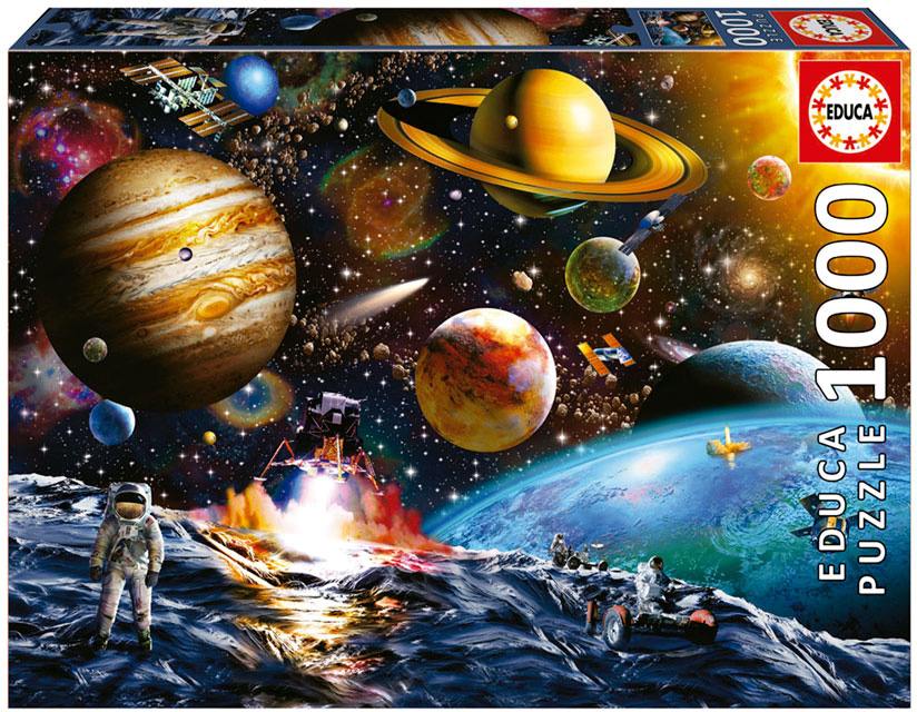 Puzzle 1000 Missão Asteróide - EDUCA