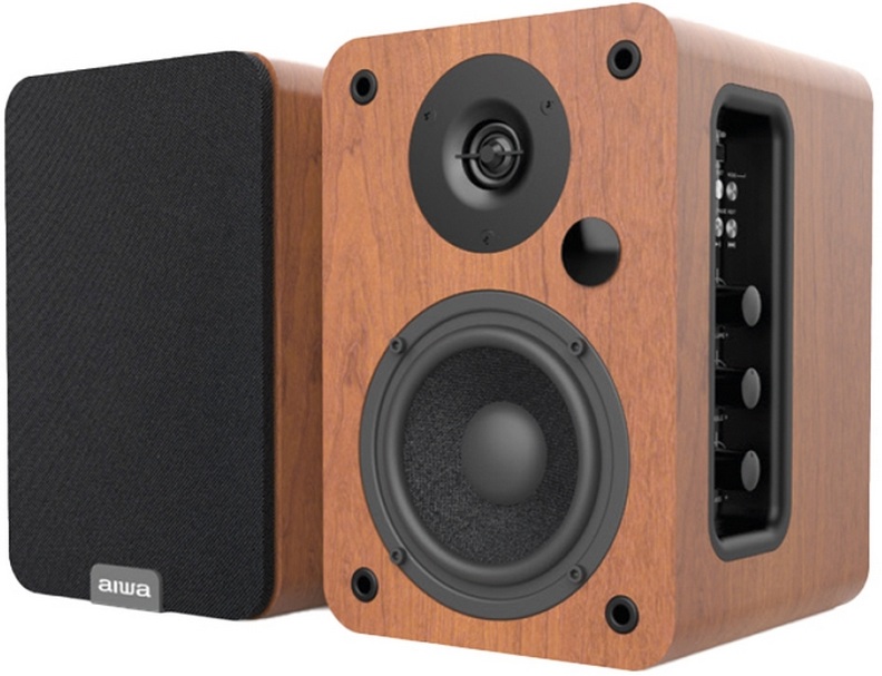 Coluna Bluetooth ASP - A200 2 - Way 25W (Castanho) - AIWA