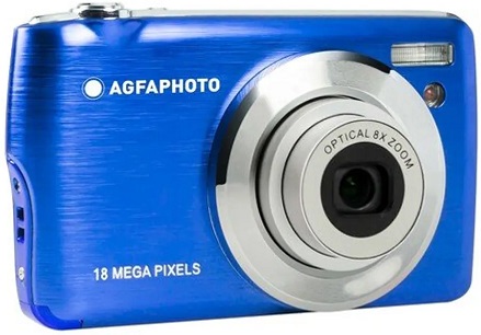 Câmara Fotográfica Digital Compact Realishot DC8200 (Azul) - AGFAPHOTO