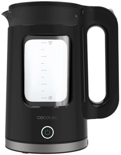 Jarro Elétrico Thermosense 330 Glassy 1.7L 2200W (Preto) - CECOTEC