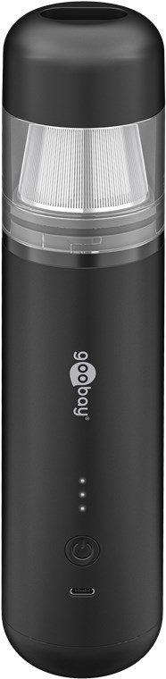 Mini Aspirador Portátil Superior 120W + Acessórios (Preto) - GOOBAY