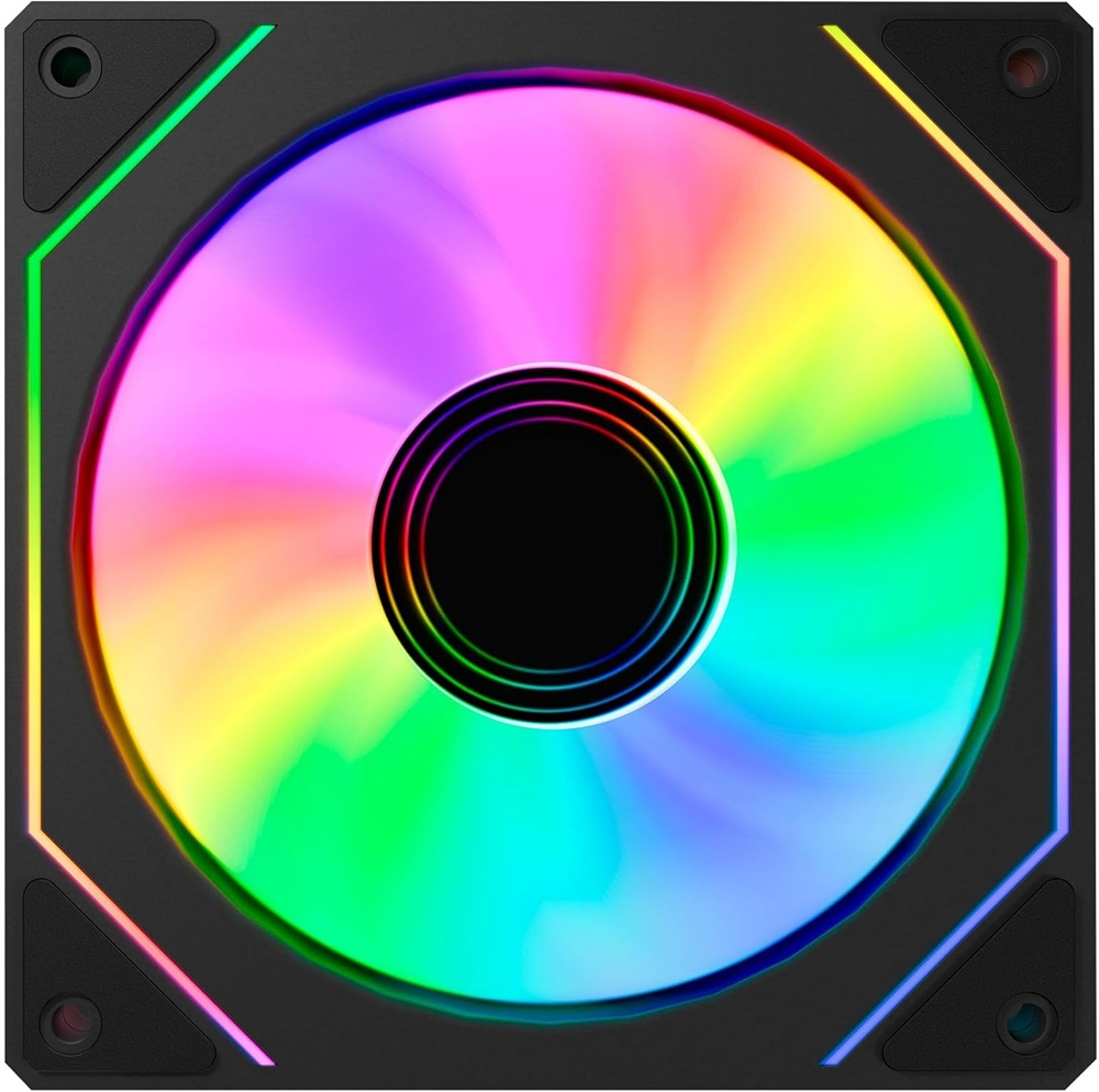 Ventoinhas Abysm Gaming Arclight 3.0 120mm com Iluminação ARGB 1600rpm