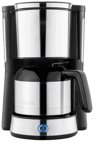Máquina Café de Filtro KA 4847 1L 1000W (Preto/Inox) - SEVERIN