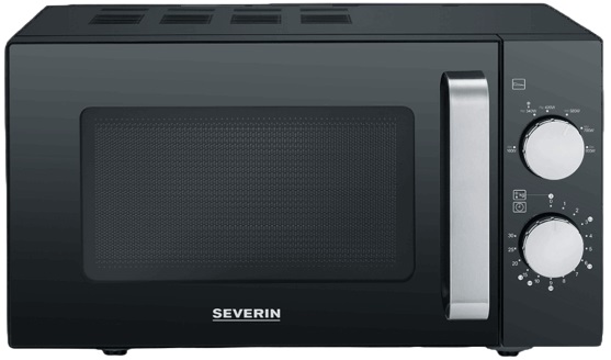 Microondas MW 7761 20L 800W (Preto/Inox) - SEVERIN