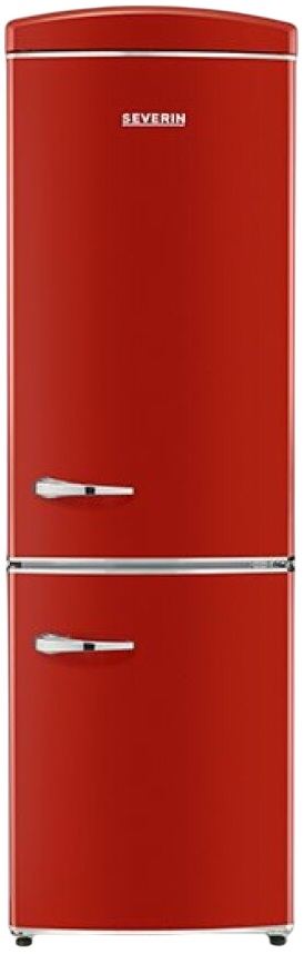 Frigorífico Combinado RKG 8997 315L No Frost (Vermelho) - SEVERIN