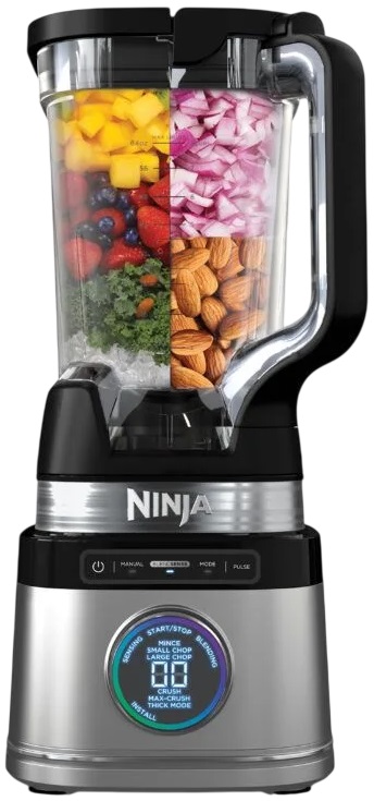 Liquidificadora Detect Power Mixer Pro 1.9L 1200W (Preto/Prateado) - NINJA
