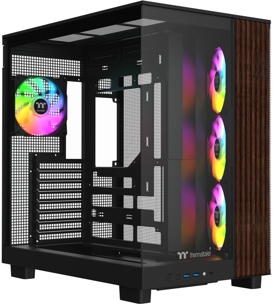 Caixa ATX View 380 XL WS ARGB Midi Tower (Preto) - THERMALTAKE