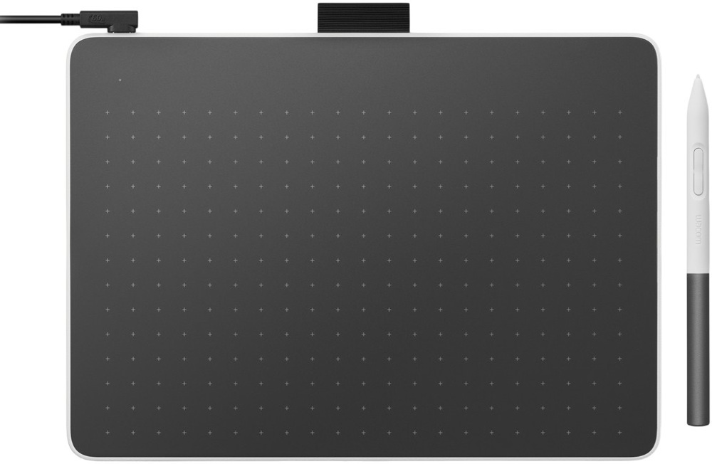 Mesa Digitalizadora USB/Bluetooth Intuos One Medium (Cinzento/Branco) - WACOM