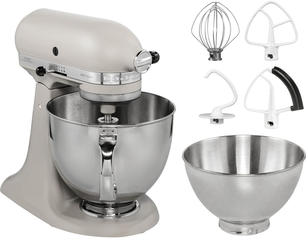 Batedeira Artisan 5KSM175PSEPL 4.8L 300W (Branco Porcelana) - KITCHENAID