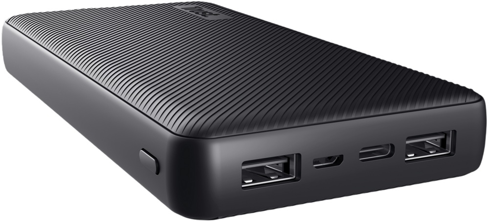 Powerbank Primo (USB - C + 2x USB - A + Micro - USB) 20000mAh (Preto) - TRUST