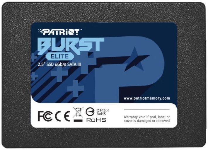 Disco SSD Burst Elite 2.5 120GB Serial ATA III - PATRIOT MEMORY