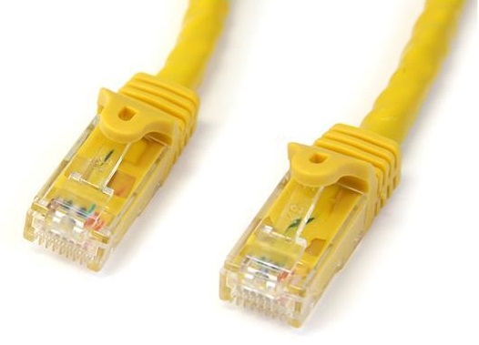 Cabo de Rede Cat6 U/UTP Amarelo (10 mts) - STARTECH