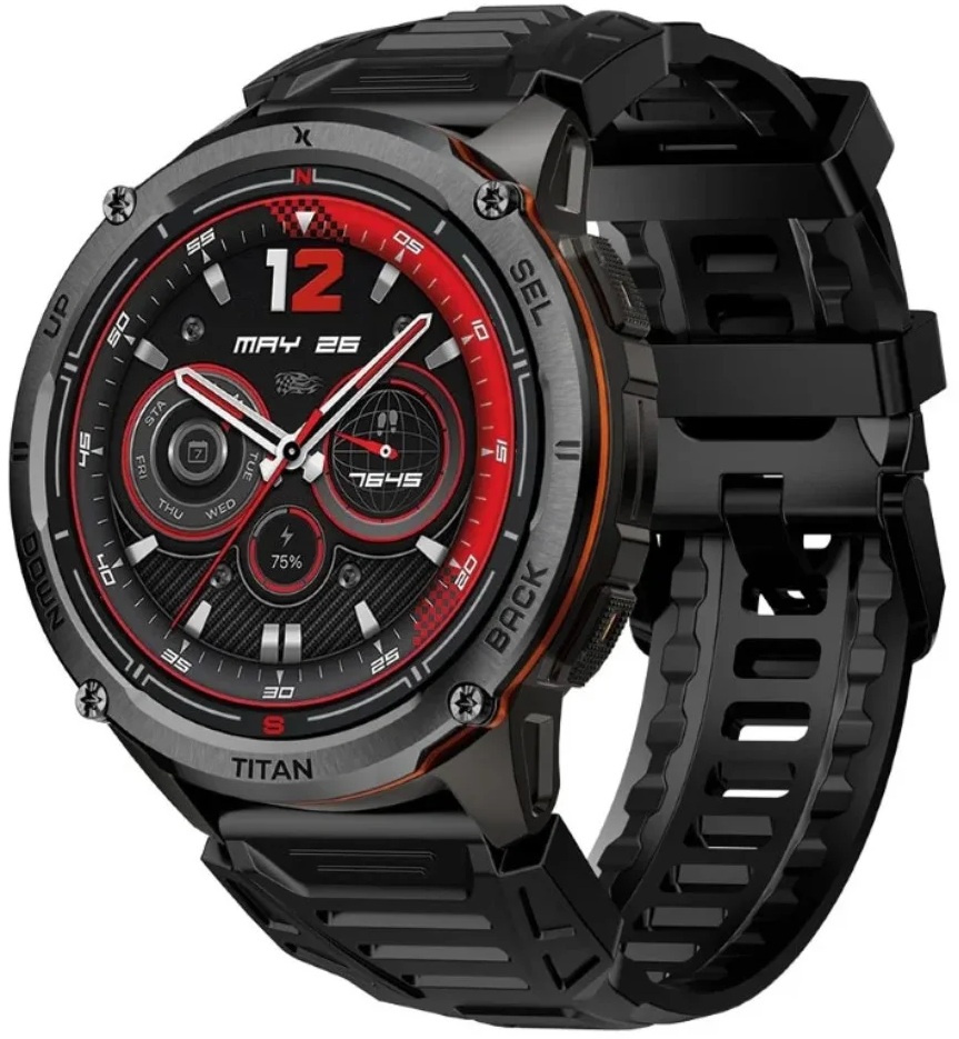 Smartwatch FW111 Titan Chronos (Preto) - MAXCOM