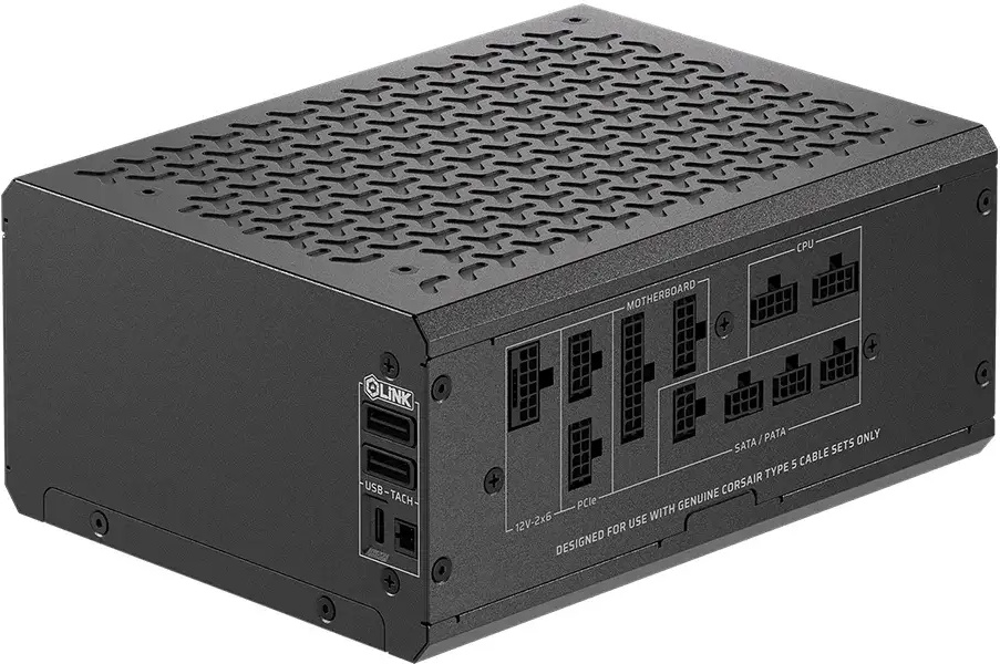 Fonte de Alimentação ATX HX1200i 1200W ATX Cybenetics 80+ Platinum Full Modular - CORSAIR