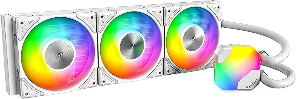 Water Cooler CPU HyperFlow ARGB 360mm All - In - One (Branco) - MONTECH