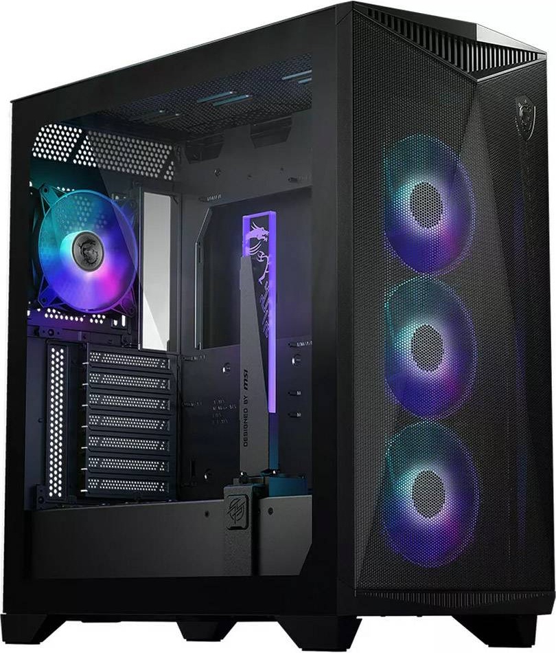 Caixa ATX MPG GUNGNIR 300R Airflow ARGB (Preto) - MSI