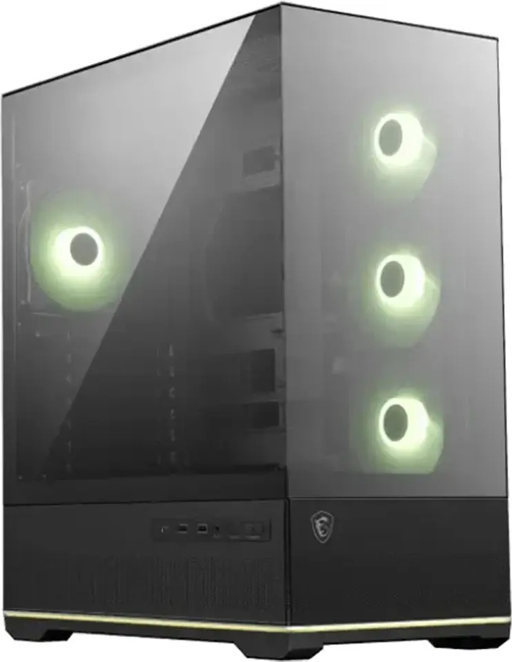 Caixa ATX MAG Pano 110R PZ ARGB Tempered Glass (Preto) - MSI