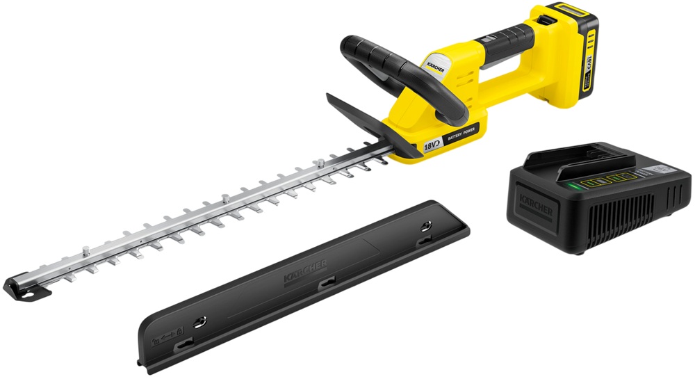 Corta Sebes HGE 3 - 18 Battery Set (Amarelo) - KARCHER
