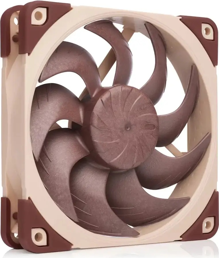 Ventoinha 120mm NF - A12x25 G2 LS - PWM 1100RPM 4 Pinos PWM (Castanho) - NOCTUA