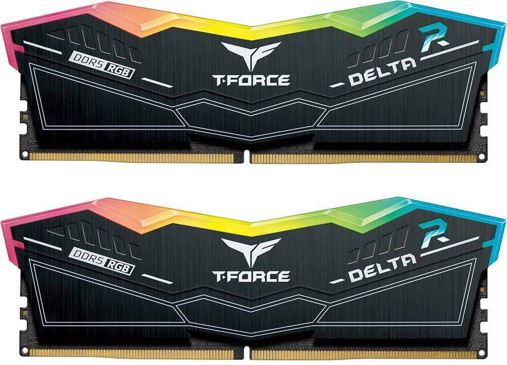 Memória RAM UDIMM T - Force Delta RGB 16GB (2x8GB) DDR5 - 6000MHz CL38 - TEAMGROUP