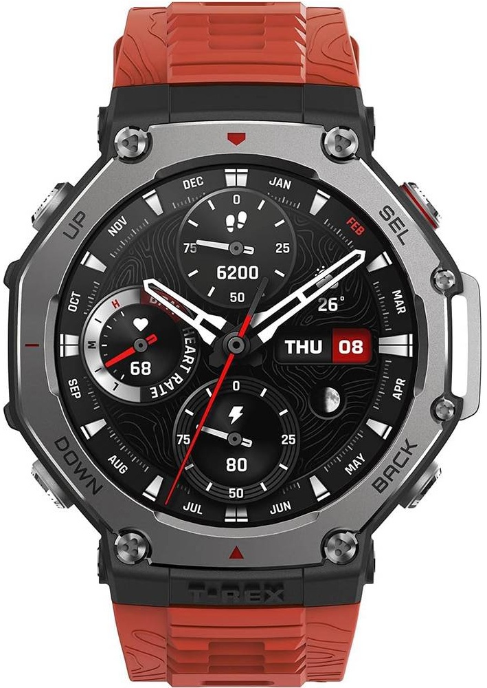 Smartwatch Amazfit T - Rex 3 48mm (Lava Red)