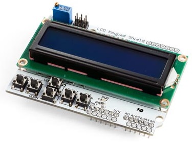 Módulo Shield de Teclado c/ LCD1602 Compatível c/ Arduino - VELLEMAN