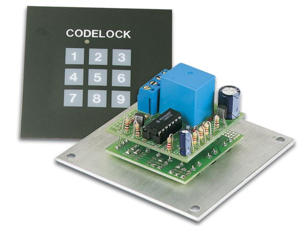 Kit Fechadura Codificada (Tactil) - VELLEMAN