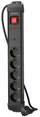Extensão Quintupla c/ Interruptor (5 mts) - LANBERG
