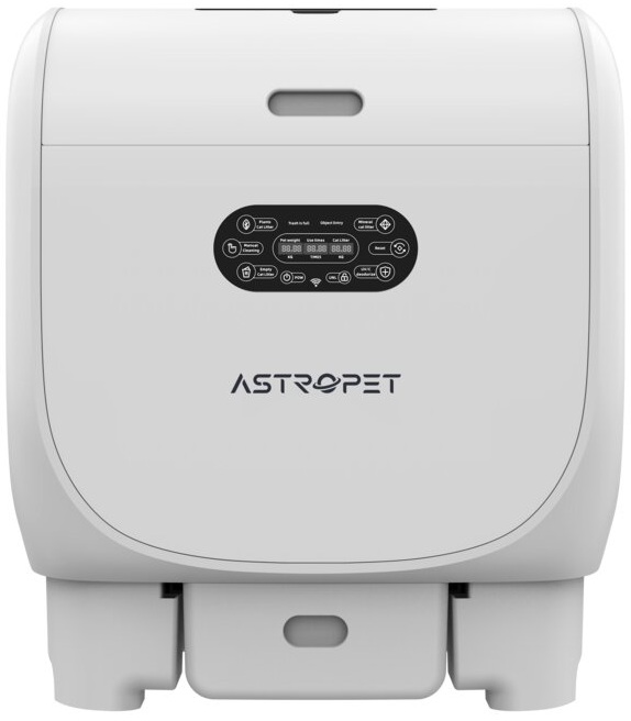 Caixa de Areia Inteligente Jupiter Pro p/ Gatos (Branco) - ASTROPET