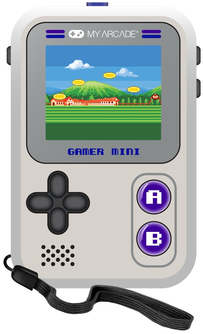 Mini Consola Retro Gamer DreamGear 160 Jogos (Cinza) - MY ARCADE