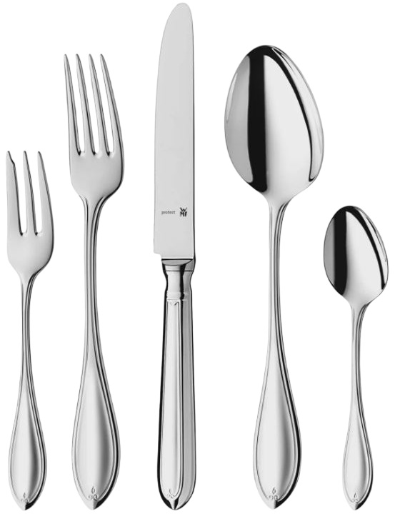 Conjunto 30x Talheres Premiere Cromargan Protect (Inox) - WMF