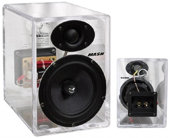 Colunas Monitor 80W 4ohm (Transparente - Inovadora) Par - MASH