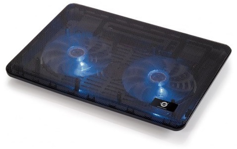 Base Cooler (2 Ventoinhas) p/ Portatil 15,6 - CONCEPTRONIC