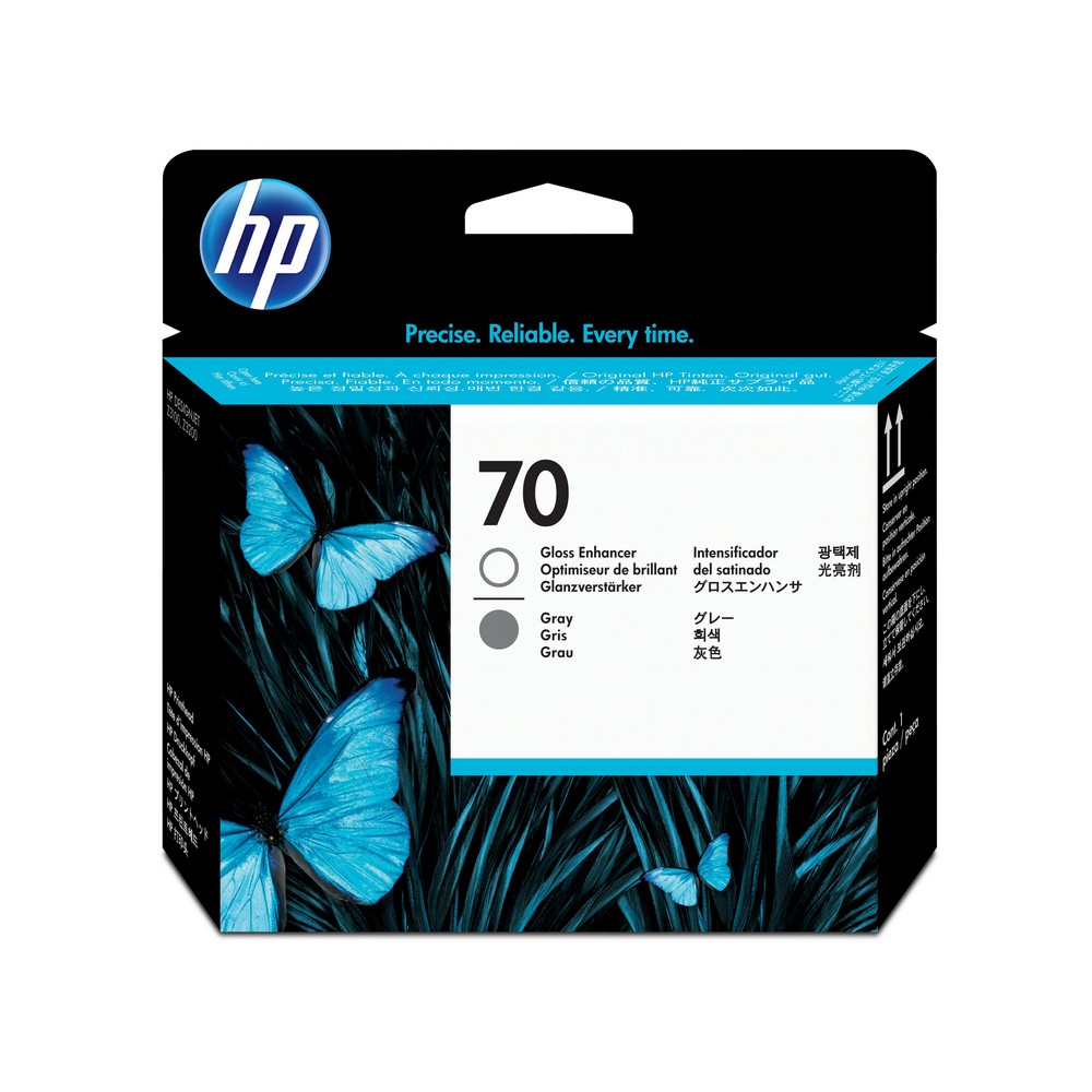Cabeça de Impressão 70 Preto / Cinzento - HP