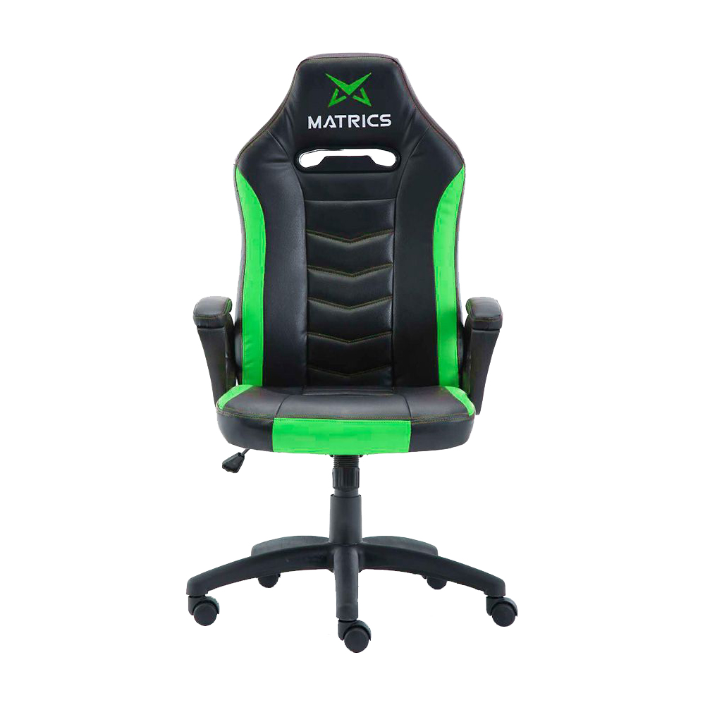 Cadeira Gaming Invictus (Preto/Verde) - MATRICS