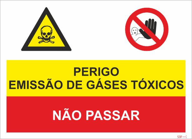 Sinal Composto - Fotoluminescente 2F. (45º com a Parede) 400x300mm