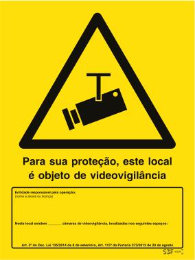 Sinal de Condomínio - Fotoluminescente 2F. (Aplicação por Suspensão) 300x400mm